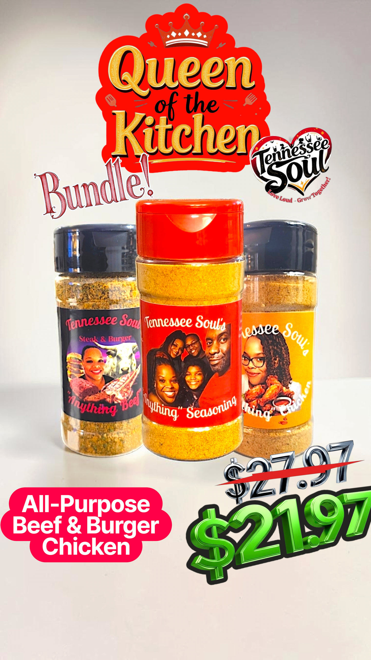 "2026" Queen Of The Kitchen Live! Bundle!