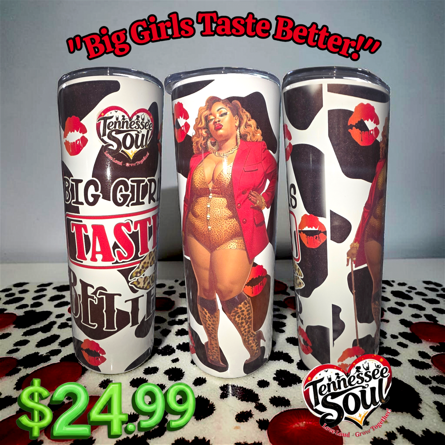 "2026" Big Girls Taste Better 20oz Tumbler