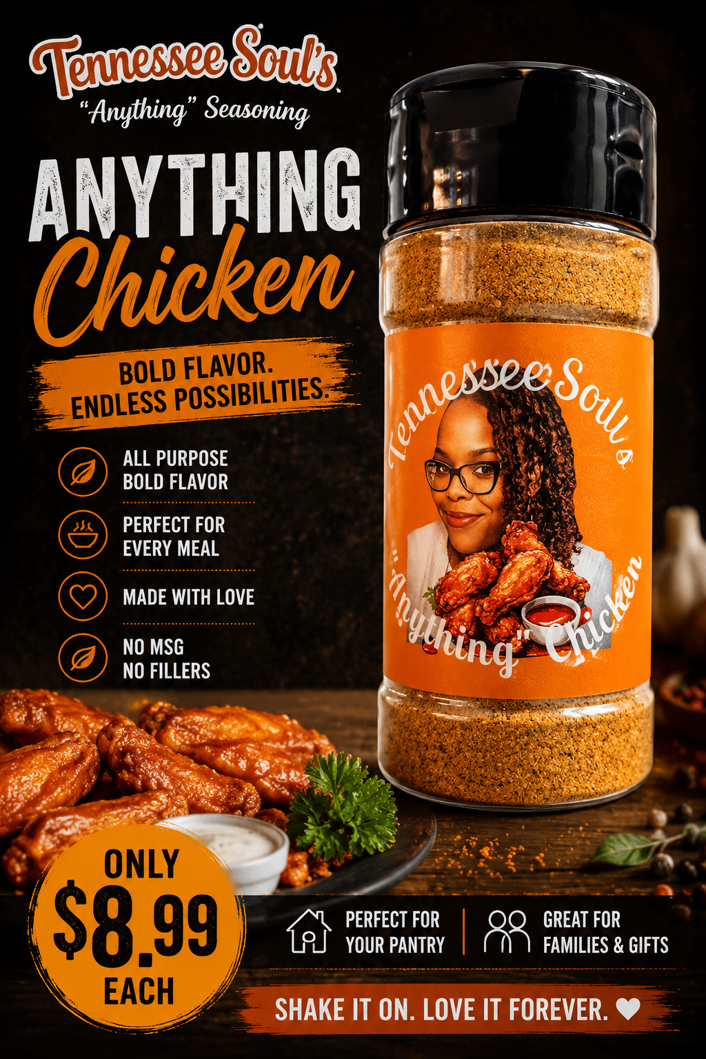 "Anything" Chicken!
