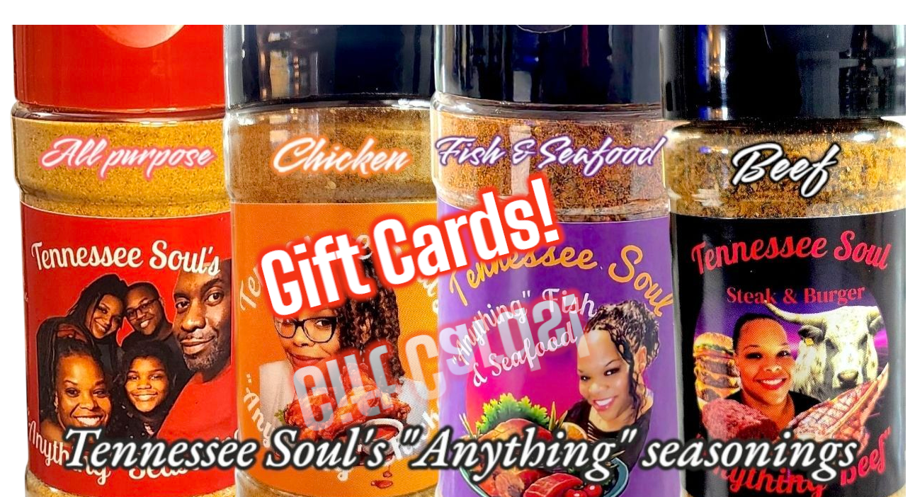 Tennessee Soul's virtual gift card!