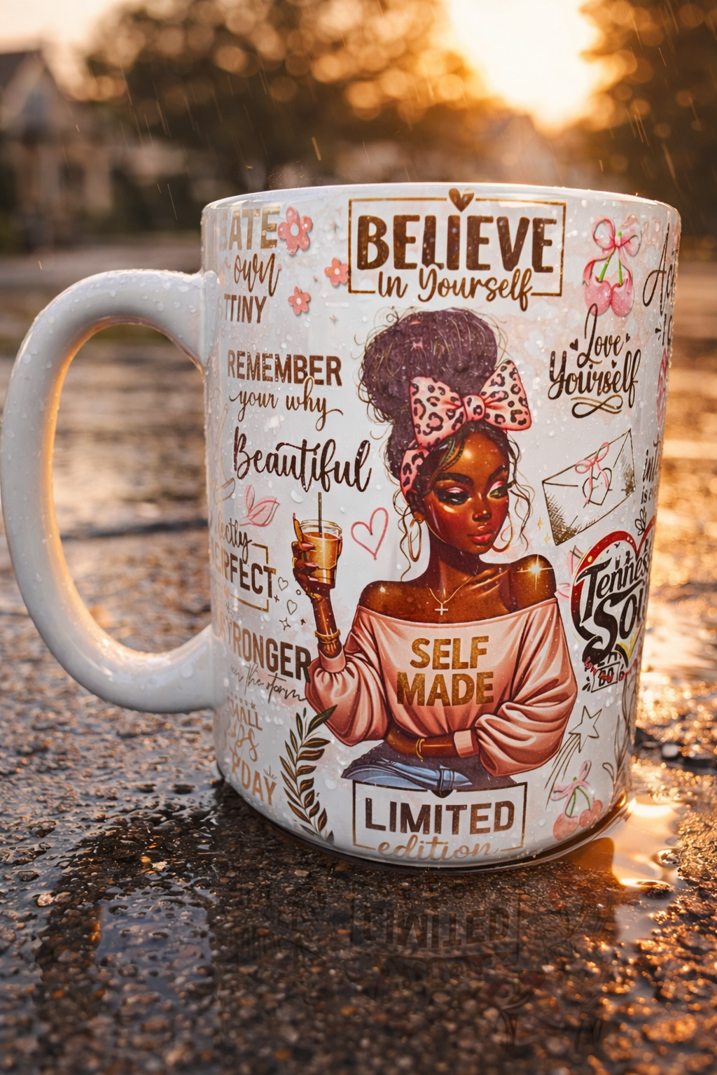 "2026" Tennessee Soul “Queen Energy” Affirmation Mug 👑(1 mug)