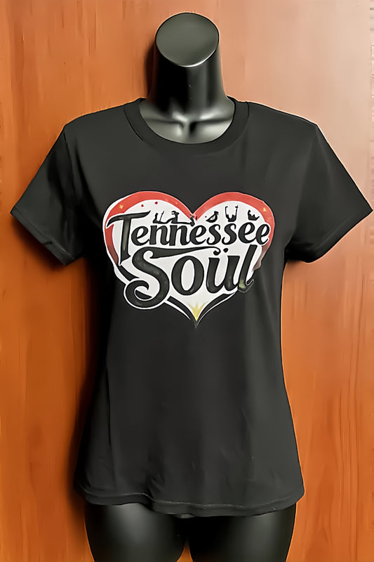 "1" Tennessee Soul's Heart Logo Tee!