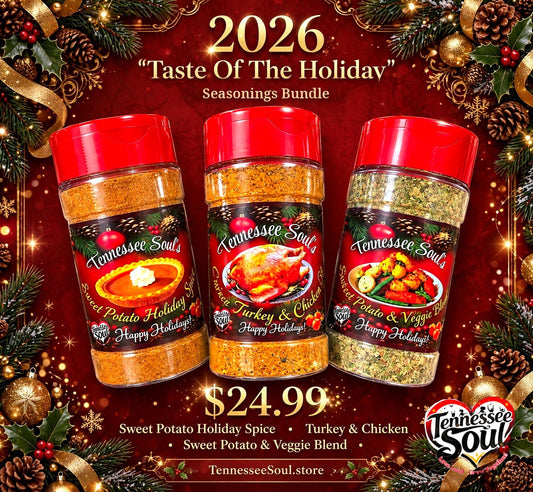 2026 " A Taste Of The Holiday" 3 bottle seasoning bundle!