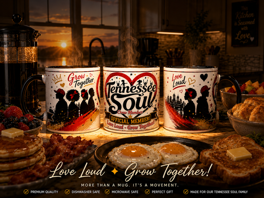 "2026" Official Tennessee Soul Crew Member 11 oz Logo Mug!