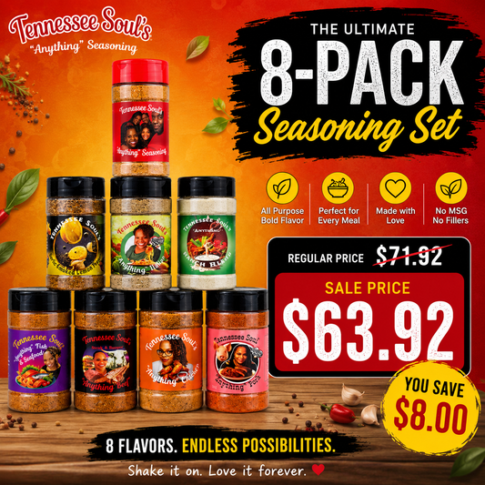 "Anything" Ultimate 8-Pack Seasoning Bundle